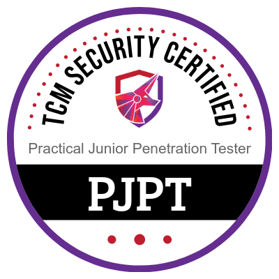 TCM-Security-PJPT-Badge
